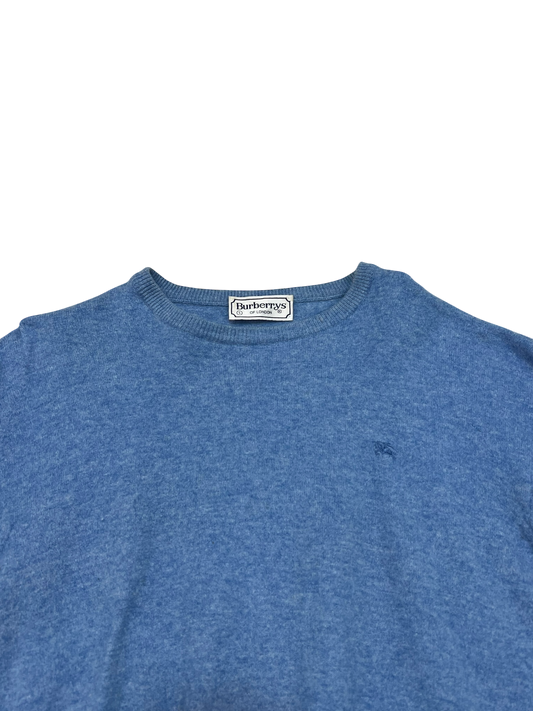 Burberrys Knit Sweater bestickt Wollpullover (S)