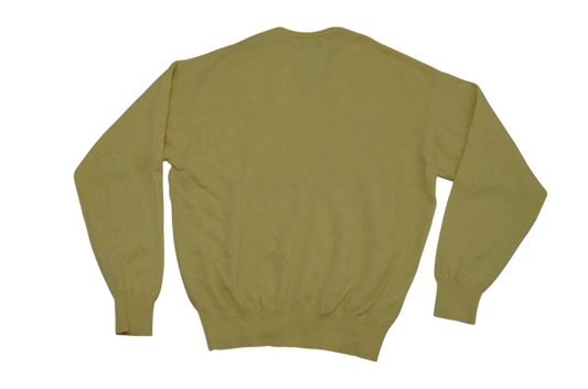 Wollpullover V-Ausschnitt Rollkragen Burberrys Knit Sweater (XL)